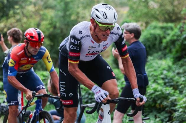 Cycling UCI ProSeries Men Elite LIDL Deutschland Tour 2025 Stage 4 Halle Magdeburg on 24 08 2025 Nils Politt UAE TEAM EMIRATES XRG xJRx
