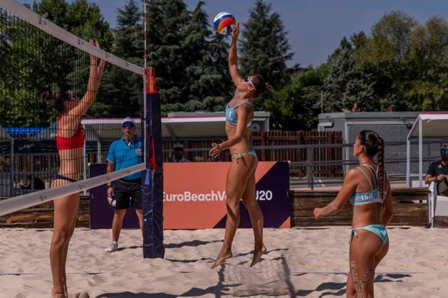 Beach volleyball, U20 European Championships in Madrid