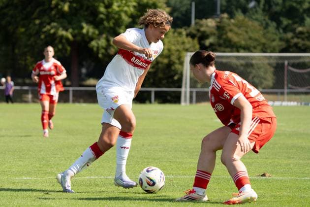 Rosa Rückert VFB Stuttgart Women, 11 in attack, GER, VfB Stuttgart Women vs FC Bayern Muenchen Women II, Football, 2 Womens Bundesliga, 1 Matchday, Season 2025 2026, 24 08 2025, GER, VfB Stuttgart Women vs FC Bayern Muenchen Women II, Football, 2 Womens Bundesliga, 1 Matchday, Season 2025 2026, 24 08 2025, Stuttgart Copyright: xEibner-Pressefoto EdwardxCheungx EP_ECG