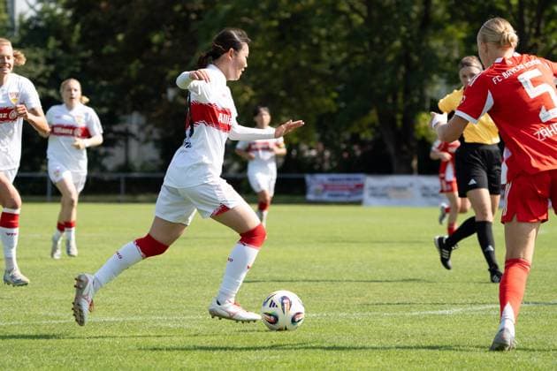 Goal by Haruka Osawa VFB Stuttgart Women, 79 , GER, VfB Stuttgart Women vs FC Bayern Muenchen Women II, Football, 2 Womens Bundesliga, 1 Matchday, 2025 2026 Season, 24 08 2025, GER, VfB Stuttgart Women vs FC Bayern Muenchen Women II, Football, 2 Womens Bundesliga, 1 Matchday, 2025 2026 Season, 24 08 2025, Stuttgart Copyright: xEibner-Pressefoto EdwardxCheungx EP_ECG