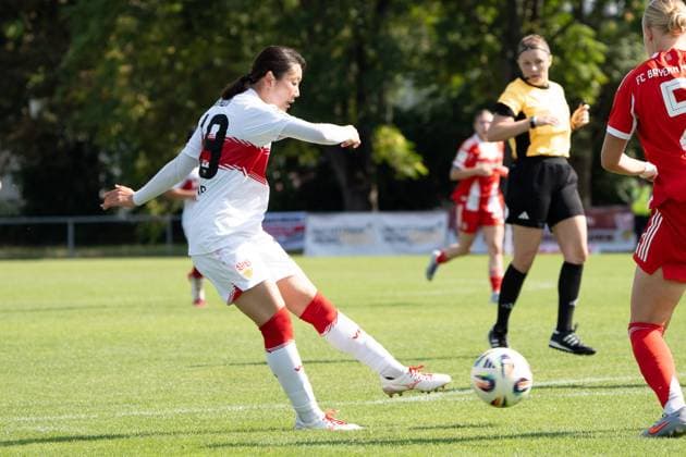 Goal by Haruka Osawa VFB Stuttgart Women, 79 , GER, VfB Stuttgart Women vs FC Bayern Muenchen Women II, Football, 2 Womens Bundesliga, 1 Matchday, 2025 2026 Season, 24 08 2025, GER, VfB Stuttgart Women vs FC Bayern Muenchen Women II, Football, 2 Womens Bundesliga, 1 Matchday, 2025 2026 Season, 24 08 2025, Stuttgart Copyright: xEibner-Pressefoto EdwardxCheungx EP_ECG