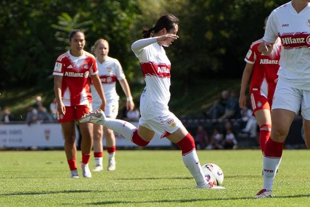 Goal by Haruka Osawa VFB Stuttgart Women, 79 , GER, VfB Stuttgart Women vs FC Bayern Muenchen Women II, Football, 2 Womens Bundesliga, 1 Matchday, 2025 2026 Season, 24 08 2025, GER, VfB Stuttgart Women vs FC Bayern Muenchen Women II, Football, 2 Womens Bundesliga, 1 Matchday, 2025 2026 Season, 24 08 2025, Stuttgart Copyright: xEibner-Pressefoto EdwardxCheungx EP_ECG