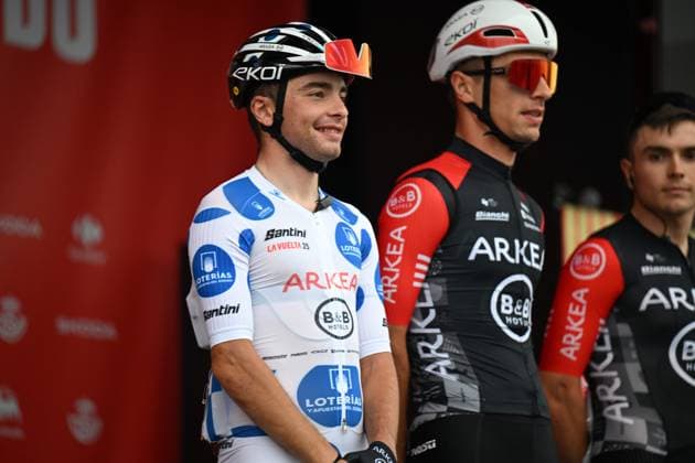 24-08-2025 Vuelta A Espana; Tappa 02 Alba - Limone Piemonte; 2025, Arkea - Beb Hotel; Verre, Alessandro; Alba; 