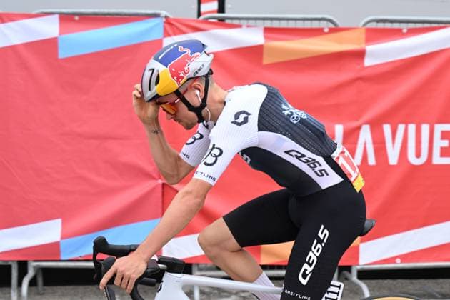 24-08-2025 Vuelta A Espana; Tappa 02 Alba - Limone Piemonte; 2025, Red Bull - Bora Hansgrohe; Pidcock, Thomas; Alba; 