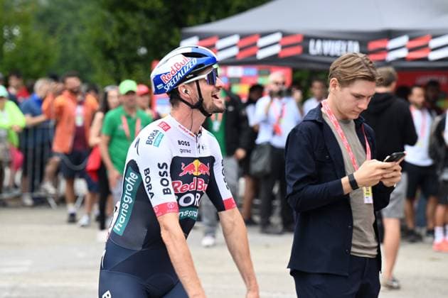 24-08-2025 Vuelta A Espana; Tappa 02 Alba - Limone Piemonte; 2025, Red Bull - Bora Hansgrohe; Denz, Nico; Alba; 