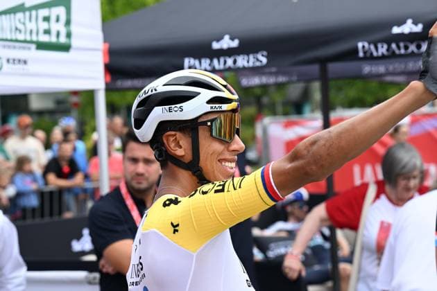 24-08-2025 Vuelta A Espana; Tappa 02 Alba - Limone Piemonte; 2025, Ineos Grenadiers; Bernal Gomez, Arley; Alba; 