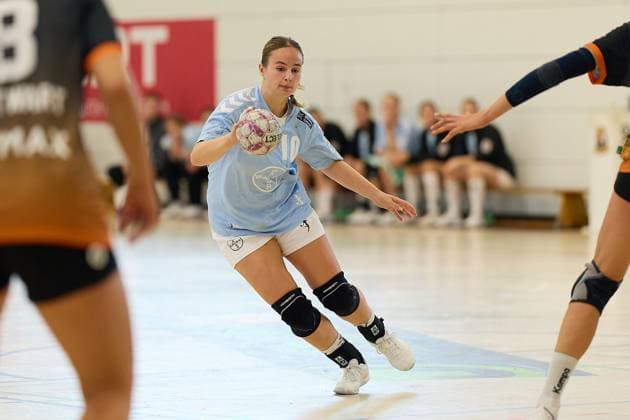 Sophia Tormann TSV Bayer 04 Leverkusen, 10 GER, VfL Waiblingen TSV Bayer 04 Leverkusen, Handball, DHB Pokal, 1 round, women, 2025, 24 08 2025 GER, VfL Waiblingen TSV Bayer 04 Leverkusen, Handball, DHB Pokal, 1 round, women, 2025, 24 08 2025 Waiblingen Copyright: xEibner-Pressefoto GeraldxOelze-dexStoppanyx EP-ODS