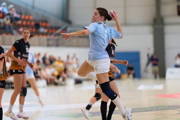 Lea Flohr TSV Bayer 04 Leverkusen, 07 GER, VfL Waiblingen TSV Bayer 04 Leverkusen, handball, DHB Cup, 1 round, women, 2025, 24 08 2025 GER, VfL Waiblingen TSV Bayer 04 Leverkusen, handball, DHB Cup, 1 round, women, 2025, 24 08 2025 Waiblingen Copyright: xEibner-Pressefoto GeraldxOelze-dexStoppanyx EP-ODS