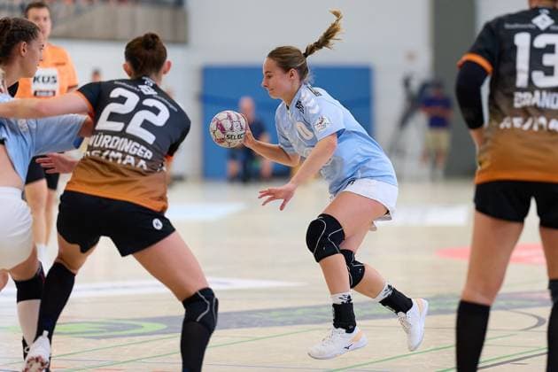 Sophia Tormann TSV Bayer 04 Leverkusen, 10 GER, VfL Waiblingen TSV Bayer 04 Leverkusen, handball, DHB Pokal, 1 round, women, 2025, 24 08 2025 GER, VfL Waiblingen TSV Bayer 04 Leverkusen, handball, DHB Pokal, 1 round, women, 2025, 24 08 2025 Waiblingen Copyright: xEibner-Pressefoto GeraldxOelze-dexStoppanyx EP-ODS