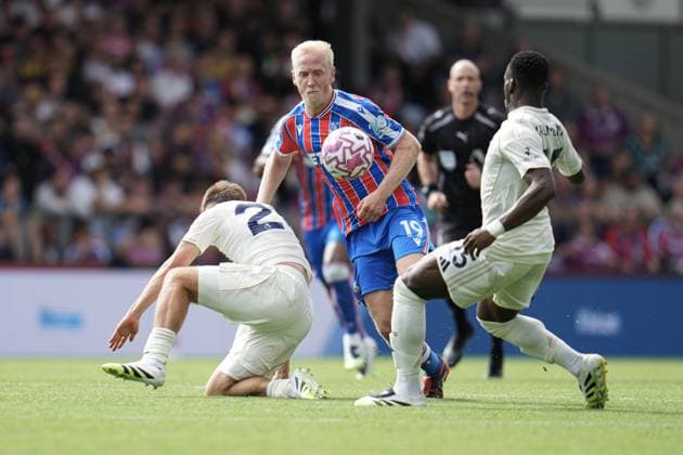 Premier League Crystal Palace v Nottingham Forest during the Premier League match Crystal Palace vs Nottingham Forest at Selhurst Park, London, United Kingdom, 24th August 2025 (Photo by Harvey Murphy News Images) Copyright: xHarveyxMurphy NewsxImagesx