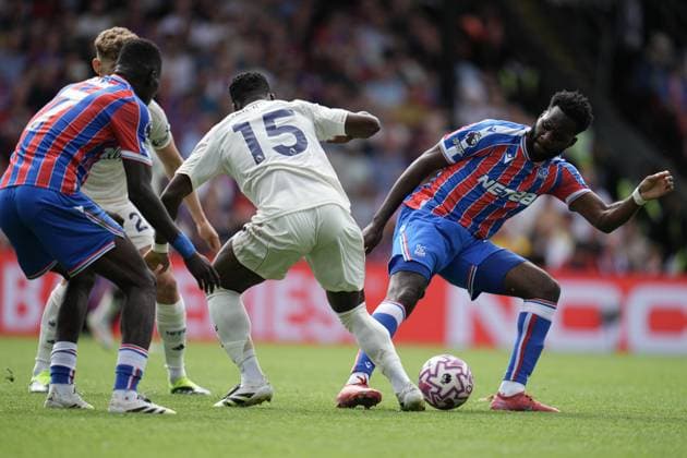 Premier League Crystal Palace v Nottingham Forest during the Premier League match Crystal Palace vs Nottingham Forest at Selhurst Park, London, United Kingdom, 24th August 2025 (Photo by Harvey Murphy News Images) Copyright: xHarveyxMurphy NewsxImagesx