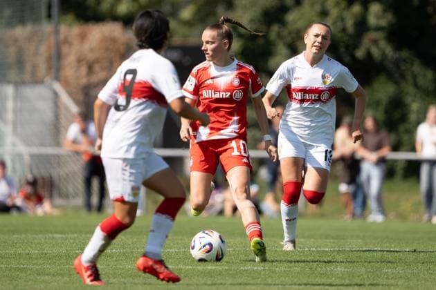 Sarah Ernst FC Bayern Muenchen 2 Women, 10 in midfield, GER, VfB Stuttgart Women vs FC Bayern Muenchen Women II, Football, 2 Women Bundesliga, 1 Matchday, Season 2025 2026, 24 08 2025, GER, VfB Stuttgart Women vs FC Bayern Muenchen Women II, Football, 2 Women Bundesliga, 1 Matchday, Season 2025 2026, 24 08 2025, Stuttgart Copyright: xEibner-Pressefoto EdwardxCheungx EP_ECG