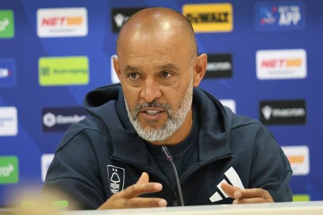 Nottingham Forest manager Nuno Espirito Santo during the post match press conference, PK, Pressekonferenz during the Premier League match between Crystal Palace and Nottingham Forest at Selhurst Park in London, England (Photo by Alexander Canillas Sports Press Photo SPP) Copyright: xAlexanderxCanillas SPPx Sportspressphoto_SPR15281