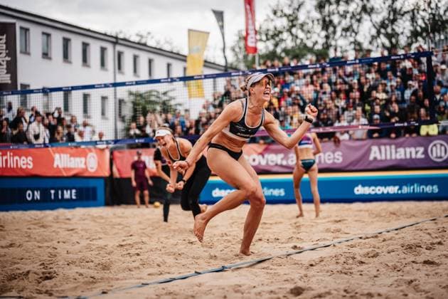 Beach Volleyball Women Allianz German Beach Tour 2025 Tourstop Berlin 24 08 2025 Berlin Funkhaus Beach Berlin Germany
