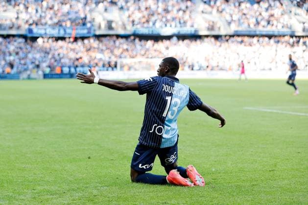 Le Havre Athletic Club v RC Lens - Ligue 1 McDonald s 2025 2026 13 Fode DOUCOURE (hac) during Ligue 1 McDonald s match between Le Havre and Lens at Stade Oceane on August 24, 2025 in Le Havre, France. Le Havre France  Copyright: xFEPx 776371203
