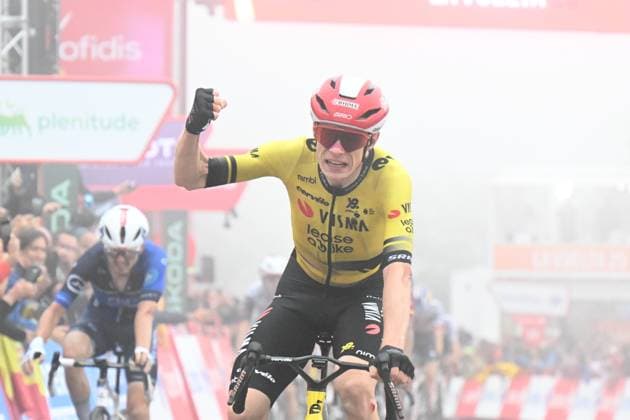24-08-2025 Vuelta A Espana; Tappa 02 Alba - Limone Piemonte; 2025, Visma - Lease A Bike; Vingegaard, Jonas; Limone Piemonte; 