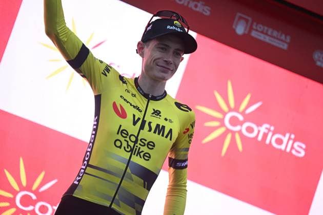 24-08-2025 Vuelta A Espana; Tappa 02 Alba - Limone Piemonte; 2025, Visma - Lease A Bike; Vingegaard, Jonas; Limone Piemonte; 