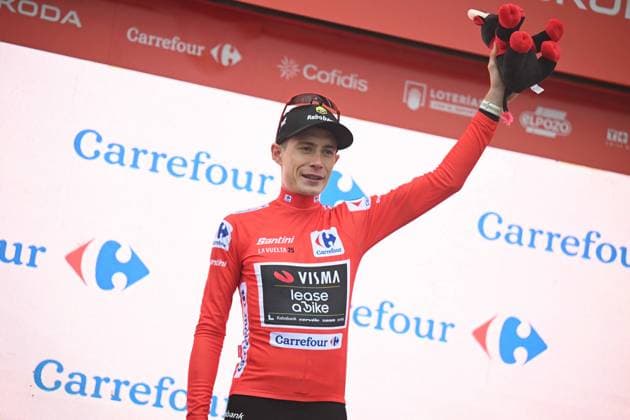 24-08-2025 Vuelta A Espana; Tappa 02 Alba - Limone Piemonte; 2025, Visma - Lease A Bike; Vingegaard, Jonas; Limone Piemonte; 