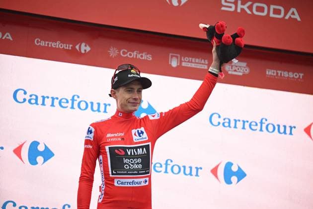 24-08-2025 Vuelta A Espana; Tappa 02 Alba - Limone Piemonte; 2025, Visma - Lease A Bike; Vingegaard, Jonas; Limone Piemonte; 