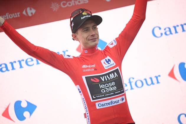 24-08-2025 Vuelta A Espana; Tappa 02 Alba - Limone Piemonte; 2025, Visma - Lease A Bike; Vingegaard, Jonas; Limone Piemonte; 