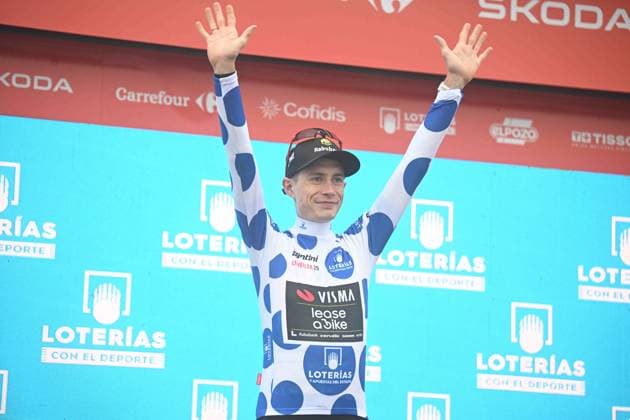 24-08-2025 Vuelta A Espana; Tappa 02 Alba - Limone Piemonte; 2025, Visma - Lease A Bike; Vingegaard, Jonas; Limone Piemonte; 