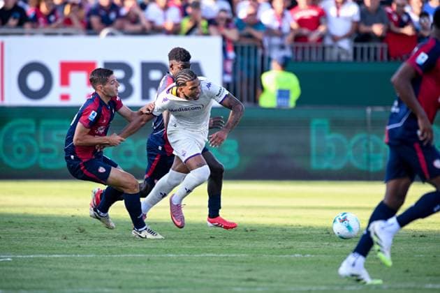 Football, Italy, Cagliari Calcio - AC Florence