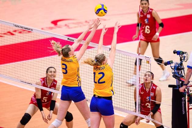 Volleyball, Women, World Championship, Thailand - Sweden
