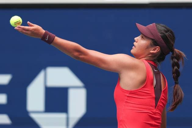 Emma Raducanu GBR , US Open Championships 2023, USTA Billie Jean King National Tennis Center, Flushing Meadows, New York, USA Copyright: xJuergenxHasenkopfx