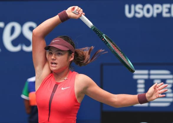 Emma Raducanu GBR , US Open Championships 2023, USTA Billie Jean King National Tennis Center, Flushing Meadows, New York, USA Copyright: xJuergenxHasenkopfx