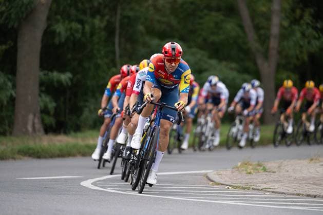Cycling, Lidl Deutschland Tour, Stage 4, 24 08 2025 Jacopo Mosca ITA, Lidl Trek Aschersleben Germany Copyright: xCarlaxNagelx