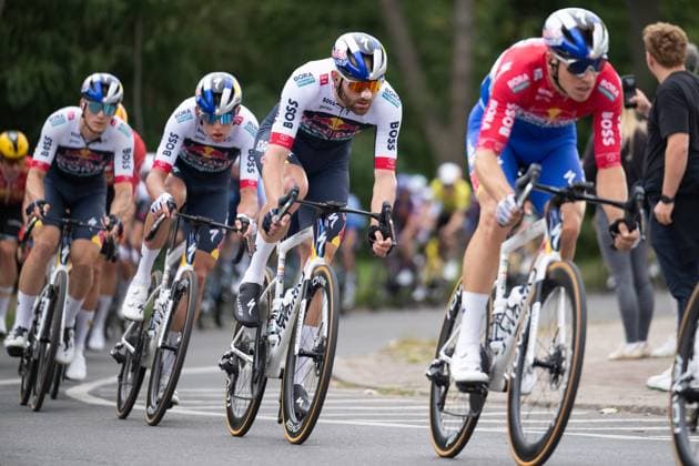 Cycling, Lidl Deutschland Tour, Stage 4, 24 08 2025 Jordi Meeus BEL, Red Bull bora hansgrohe Aschersleben Germany Copyright: xCarlaxNagelx