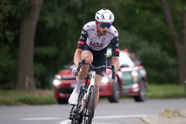 Cycling, Lidl Deutschland Tour, Stage 4, 24 08 2025 Brandon McNulty USA, UAE Team Emirates XRG Aschersleben Germany Copyright: xCarlaxNagelx