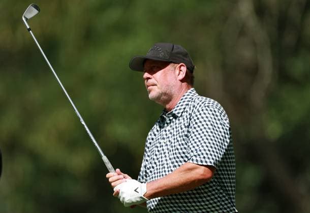 The Ally Challenge GRAND BLANC,MICHIGAN-AUGUST 24: Rick Garboski of Westlake Village, California hits from the 11th tee during the final round of The Ally Challenge presented by McLaren at Warwick Hills Golf & Country Club, Grand Blanc, MI, USA Sunday, August 24, 2025. Grand Blanc Michigan United States  Copyright: xAmyxLemusx originalFilename:lemus-theallyc250824_npkHz.jpg