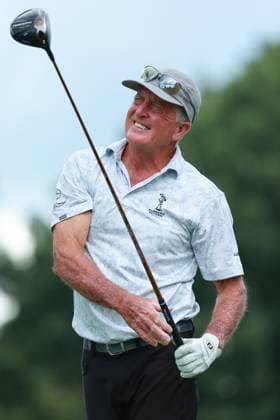 The Ally Challenge GRAND BLANC,MICHIGAN-AUGUST 24: Fred Funk of the United States plays his tee shot on the 13th hole during the final round of The Ally Challenge presented by McLaren at Warwick Hills Golf & Country Club, Grand Blanc, MI, USA Sunday, August 24, 2025. Grand Blanc Michigan United States  Copyright: xJorgexLemusx originalFilename:lemus-theallyc250824_npoe1.jpg