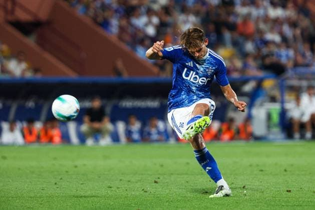 CALCIO - Serie A - Como 1907 vs SS Lazio Nicolas Paz (Como 1907) goal during Como 1907 vs SS Lazio, Italian soccer Serie A match in Como, Italy, August 24 2025 Como Italy  Copyright: xIPAxSport ABACAx