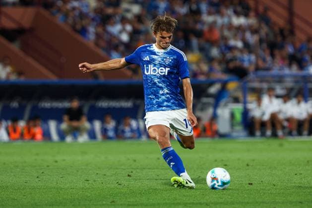 CALCIO - Serie A - Como 1907 vs SS Lazio Nicolas Paz (Como 1907) goal during Como 1907 vs SS Lazio, Italian soccer Serie A match in Como, Italy, August 24 2025 Como Italy  Copyright: xIPAxSport ABACAx