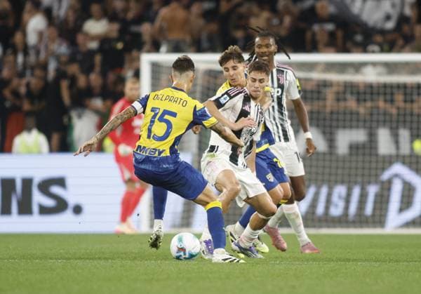CALCIO - Serie A - Juventus FC vs Parma Calcio Kenan Yildiz of Juventus FC during the Italian Serie A 2025 26 season, football match between Juventus FC and Parma Calcio 1913 on 24 August 2025 at Allianz Stadium in Turin, Italy. Photo Nderim Kaceli Turin Italy  Copyright: xIPAxSport ABACAx