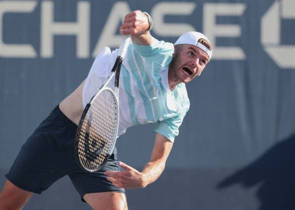 Jerome Kym SUI , US Open Championships 2023, USTA Billie Jean King National Tennis Center, Flushing Meadows, New York, USA Copyright: xJuergenxHasenkopfx