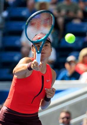 August 24, 2025, Flushing Meadows, New York, USA: Emma Raducanu (in photo) during a match against Ena Shibahara on Day 1 of the 2025 US Open at USTA Billie Jean King National Tennis Center on Sunday August 24, 2025 in the Flushing neighborhood of the Queens borough of New York City. JAVIER ROJAS PI Flushing Meadows USA - ZUMAp124 20250824_zaa_p124_001 Copyright: xJavierxRojasx
