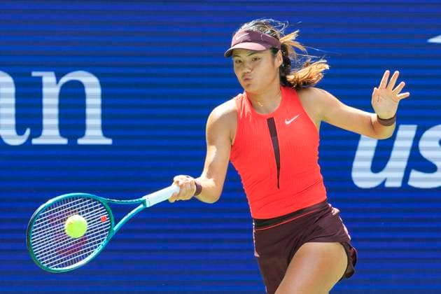 August 24, 2025, Flushing Meadows, New York, USA: Emma Raducanu (in photo) during a match against Ena Shibahara on Day 1 of the 2025 US Open at USTA Billie Jean King National Tennis Center on Sunday August 24, 2025 in the Flushing neighborhood of the Queens borough of New York City. JAVIER ROJAS PI Flushing Meadows USA - ZUMAp124 20250824_zaa_p124_008 Copyright: xJavierxRojasx