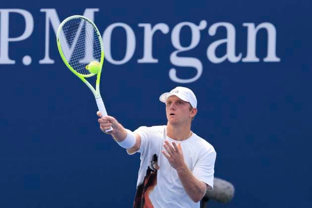 August 24, 2025, Flushing Meadows, New York, USA: Alejandro Davidovich Fokina (in photo) during a match against Alexander Schevchenko on Day 1 of the 2025 US Open at USTA Billie Jean King National Tennis Center on Sunday August 24, 2025 in the Flushing neighborhood of the Queens borough of New York City. JAVIER ROJAS PI Flushing Meadows USA - ZUMAp124 20250824_zaa_p124_013 Copyright: xJavierxRojasx