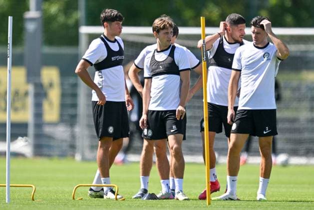 Football, CL, Playoffs, SK Sturm Graz, Training