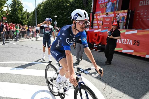 25-08-2025 Vuelta A Espana; Tappa 03 San Maurizio Canavese - Ceres; 2025, Groupama - Fdj; Gaudu, David; San Maurizio Canavese; 