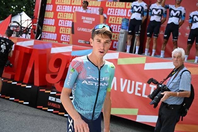 25-08-2025 Vuelta A Espana; Tappa 03 San Maurizio Canavese - Ceres; 2025, Xds - Astana; Fortunato, Lorenzo; San Maurizio Canavese; 