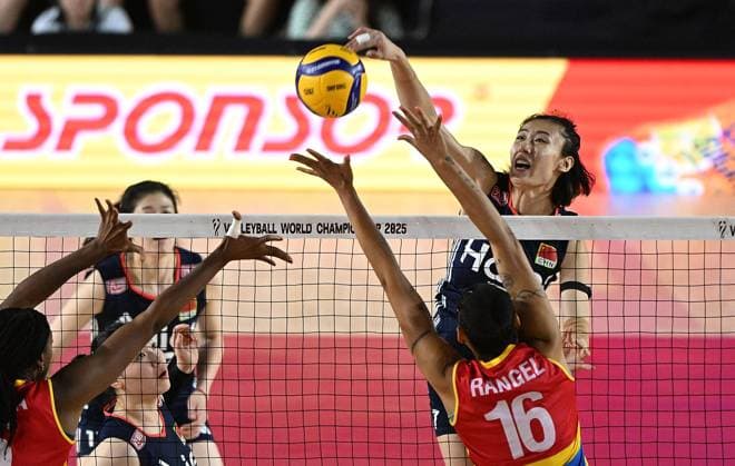 Volleyball, Women, World Championship, China - Colombia