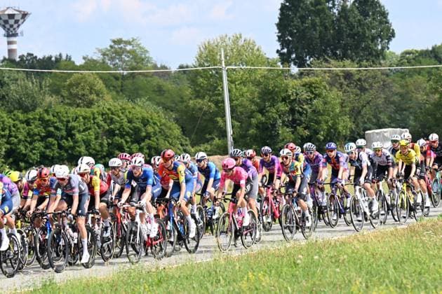 25-08-2025 Vuelta A Espana; Tappa 03 San Maurizio Canavese - Ceres; 2025, Groupama - Fdj; Kung, Stefan; 