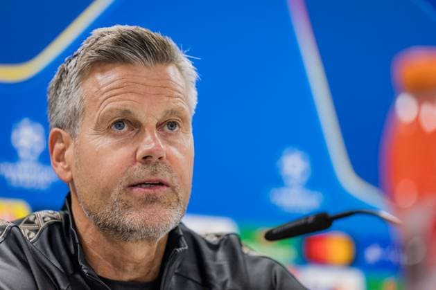 SOCCER - UEFA CL, Sturm vs Bodo KLAGENFURT,AUSTRIA,25.AUG.25 - SOCCER - UEFA Champions League, play off, SK Sturm Graz vs FK Bodo Glimt, preview, press conference, PK, Pressekonferenz Bodo. Image shows head coach Kjetil Knutsen (Bodo).  GEPAxpictures xMatthiasxTrinkl