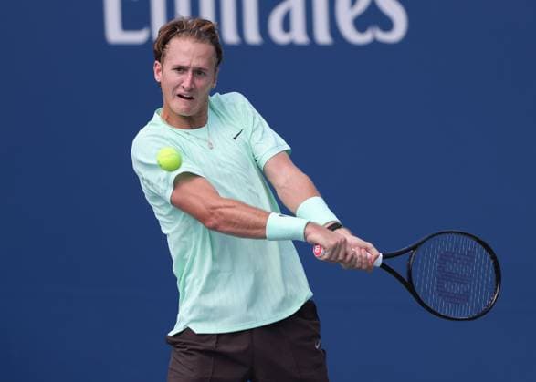 Sebastian Korda USA , US Open Championships 2023, USTA Billie Jean King National Tennis Center, Flushing Meadows, New York, USA Copyright: xJuergenxHasenkopfx
