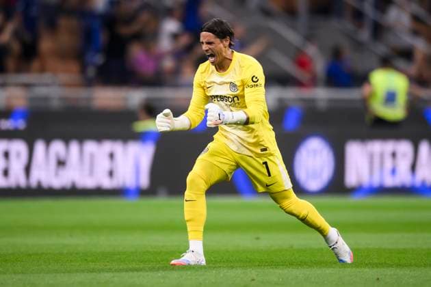 FC Internazionale v Torino FC - Serie A Yann Sommer of FC Internazionale celebrates during the Serie A football match between FC Internazionale and Torino FC. Milan Italy Copyright: xNicolòxCampox