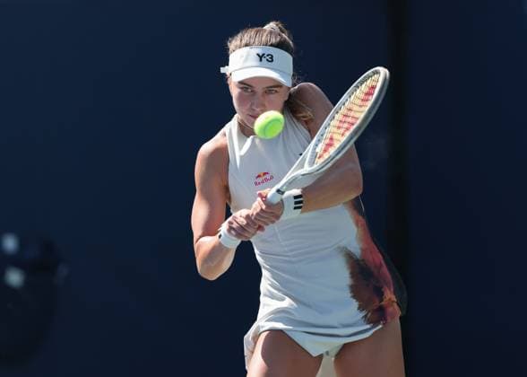 Iva Jovic USA , US Open Championships 2023, USTA Billie Jean King National Tennis Center, Flushing Meadows, New York, USA Copyright: xJuergenxHasenkopfx